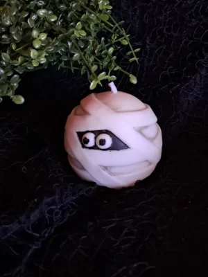 Vela Momia Bola artesanal de soja