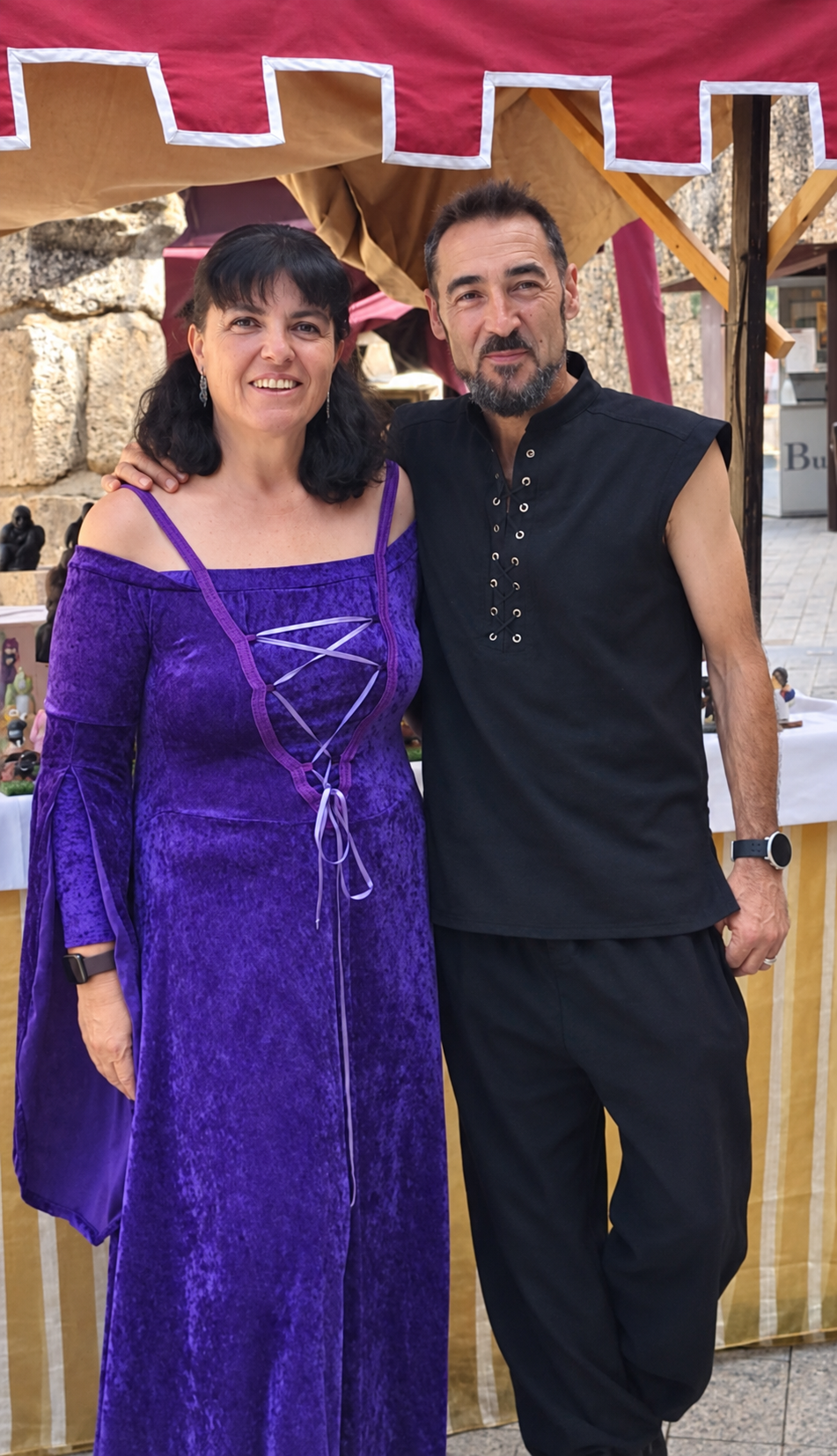 Yolanda y Óscar, artesanos de Entrevelas en la Sierra Norte de Madrid