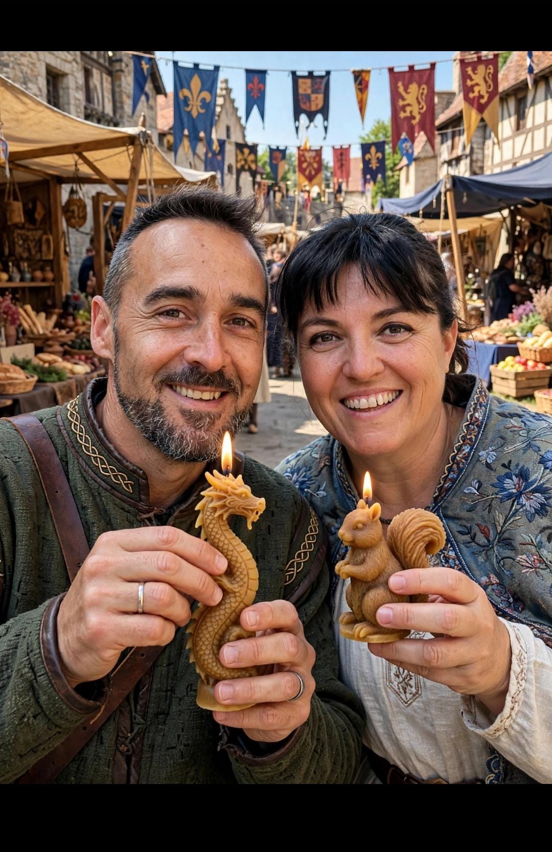 Yolanda y Óscar, creadores de velas artesanales Entrevelas
