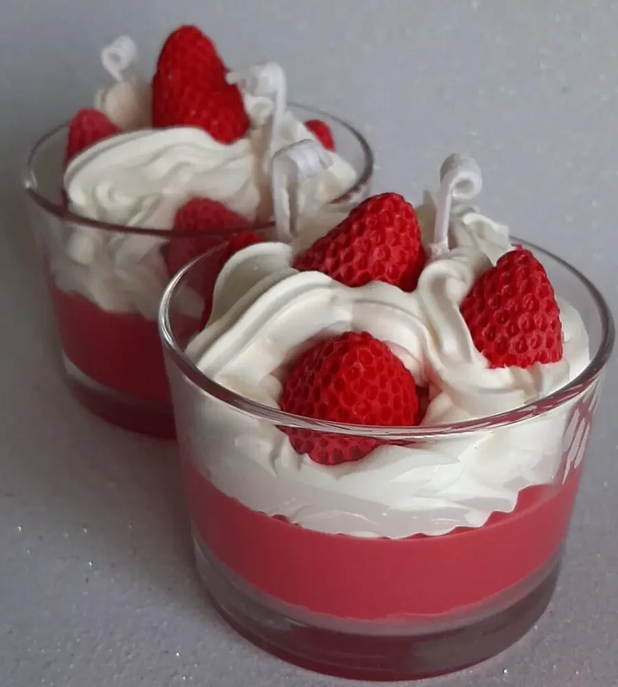 vela FRESAS CON NATA
