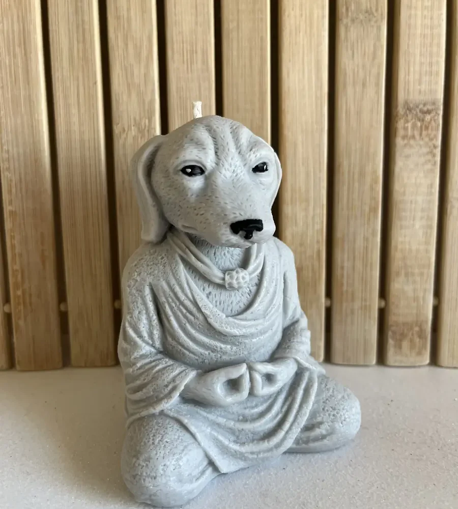vela PERRO ZEN grande