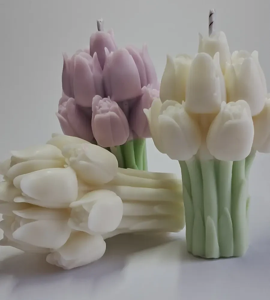Vela RAMO DE TULIPANES